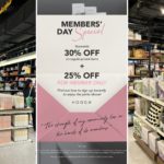 HOOGA Members’ Day Happening 1st May 2025 With Storewide 30% + 25% Off