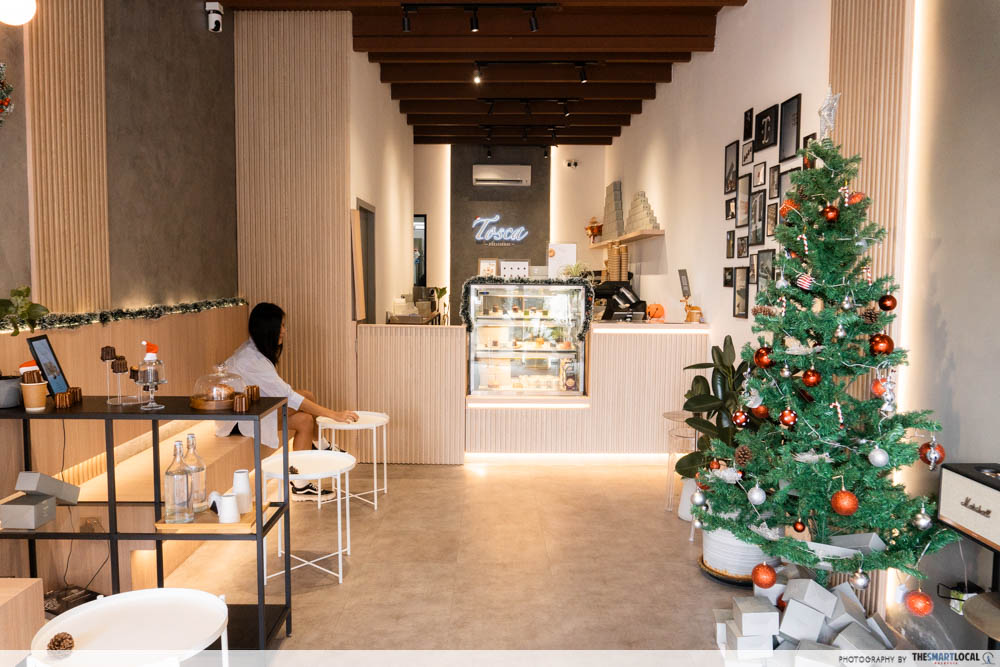 tosca patisserie - inside