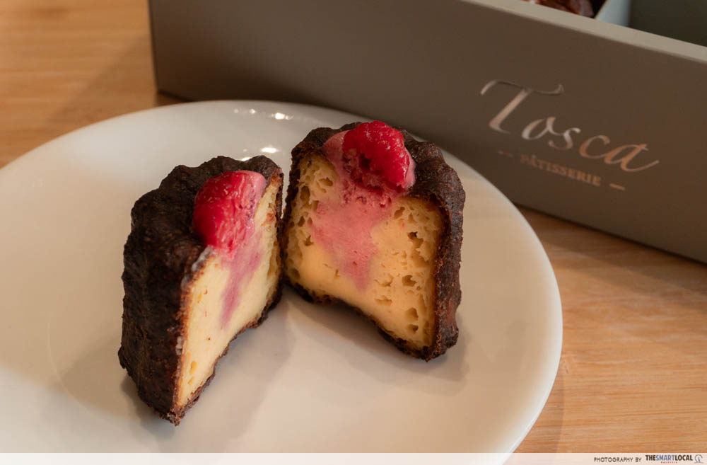 tosca patisserie - raspberry