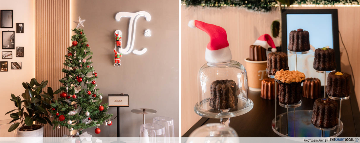 tosca patisserie - decoration