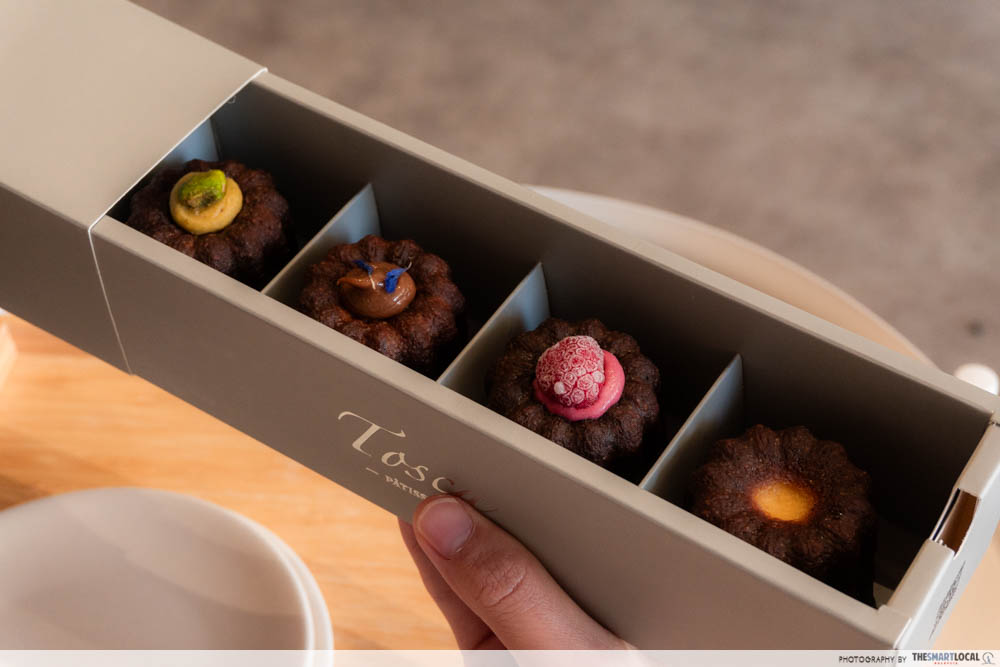 tosca patisserie - caneles
