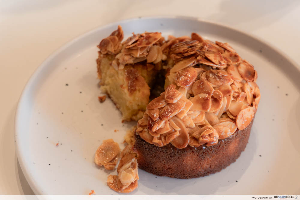 tosca patisserie - almond cake
