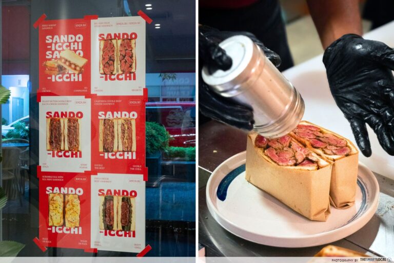 Sando-Icchi Brings Hefty Medium-Rare Steak Sandwiches To KL, Alongside More Beef Sandos