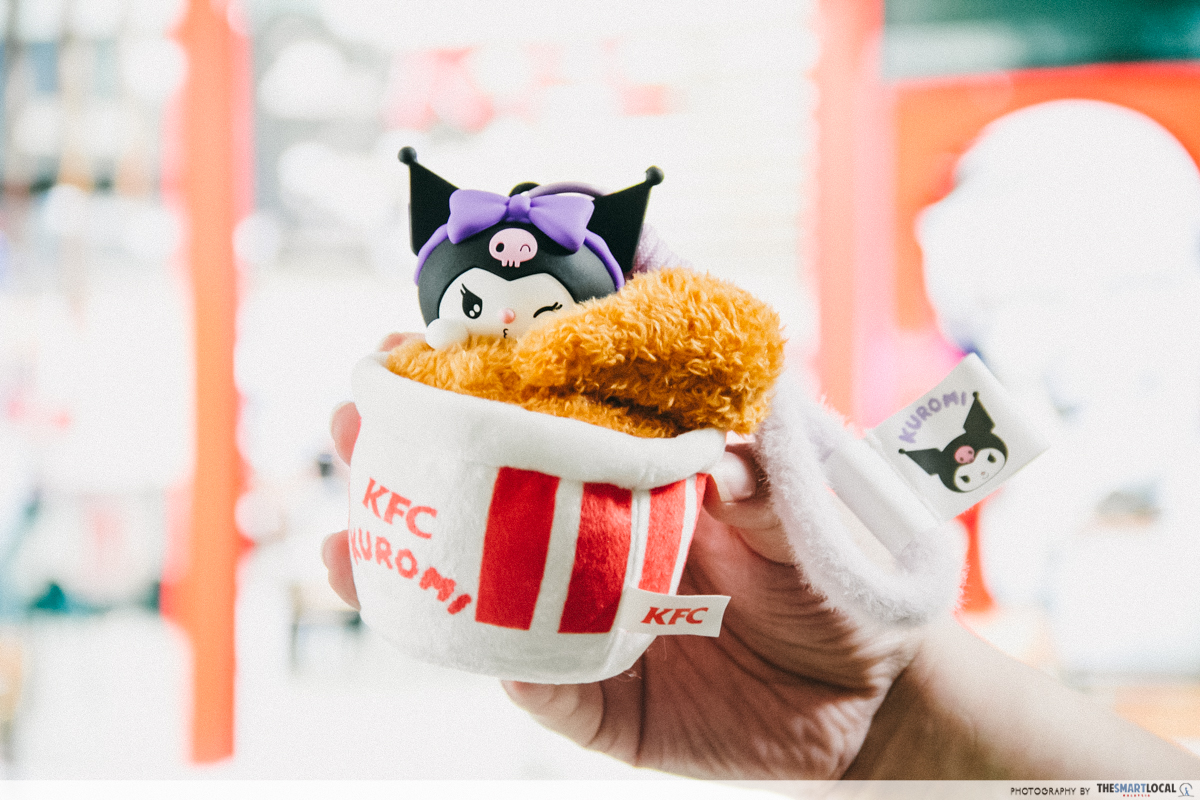 kfc malaysia x kuromi plushie charm - charm