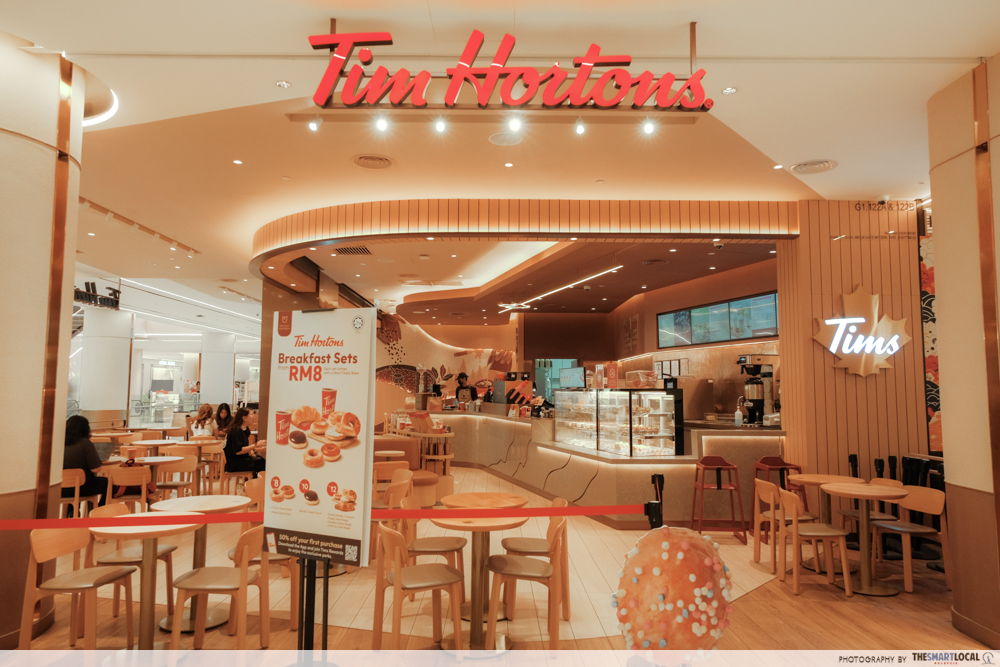 coffee msia - tim hortons