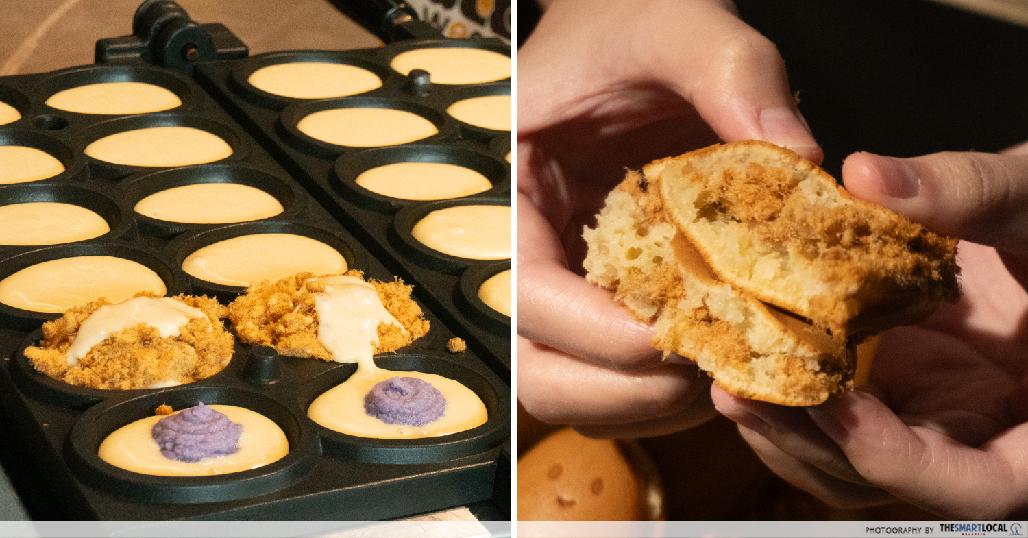 weeee by welemon - chicken floss egg puff