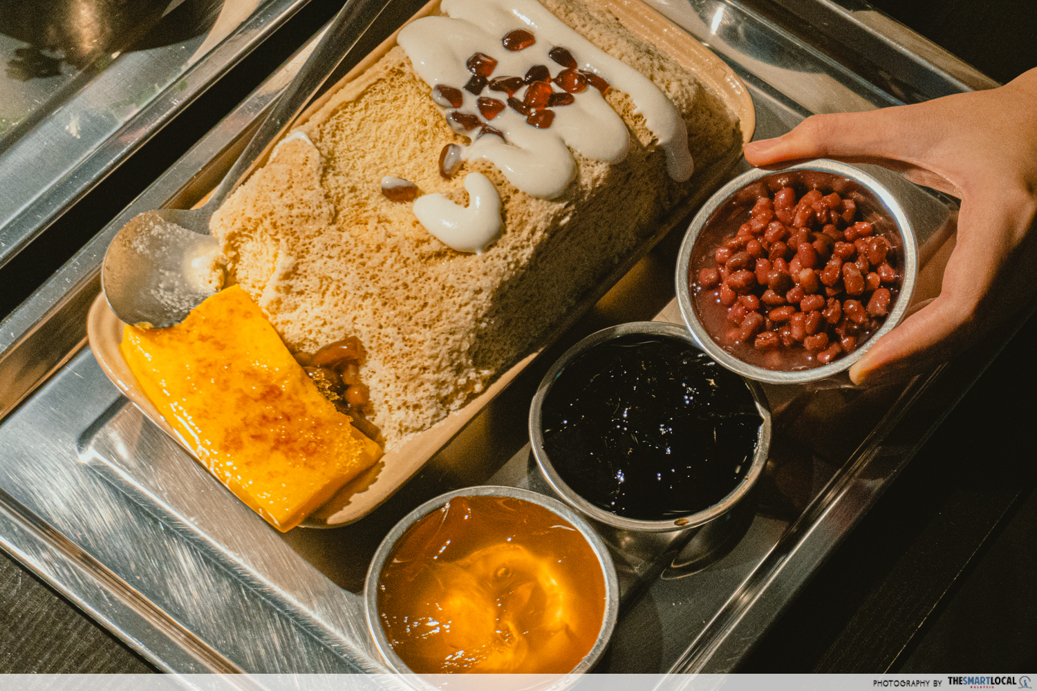 weeee by welemon - oolong milk tea bingsu