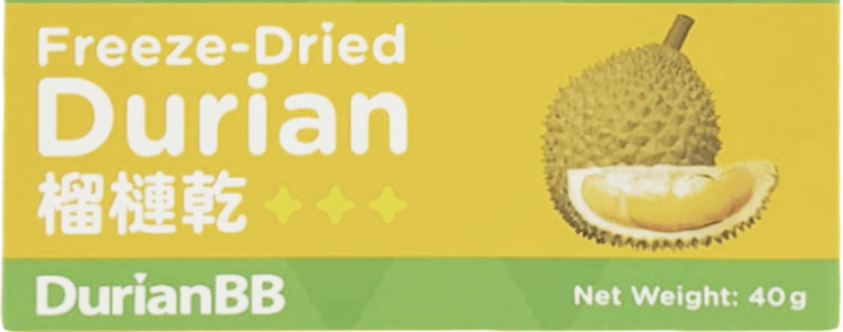 Freeze Dried Durian Malaysia